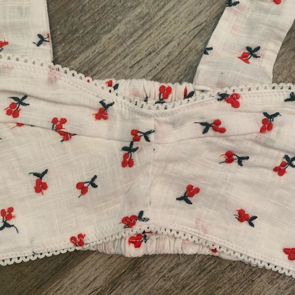 NWT $48 Intimately Free People Britt Bralette M Medium Soft Bra Pin Up Style - Picture 9 of 12